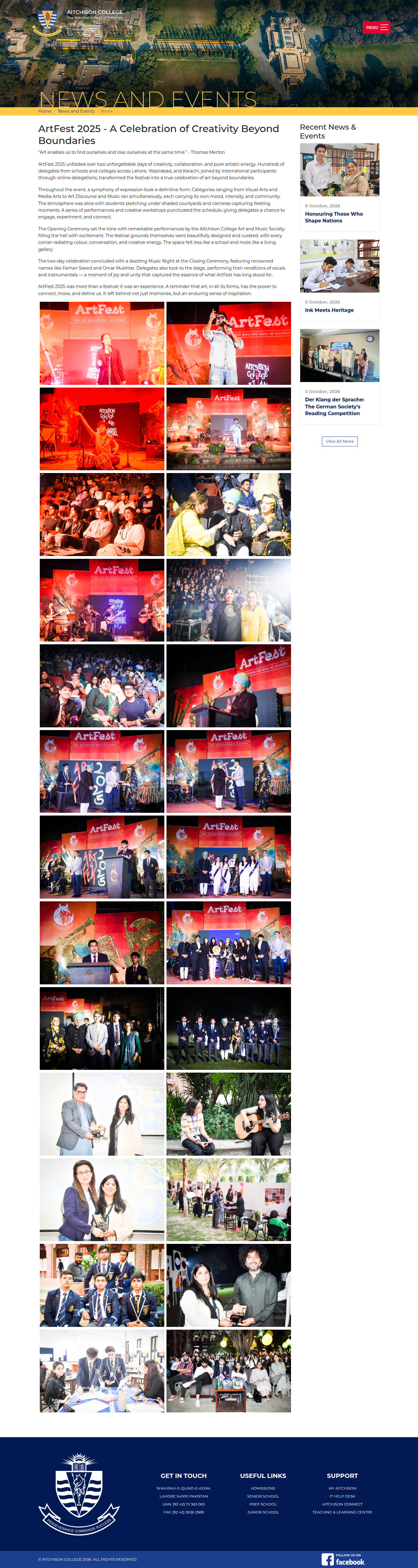 Snapshot of ArtFest 2025 - A Celebration of Creativity Beyond Boundaries