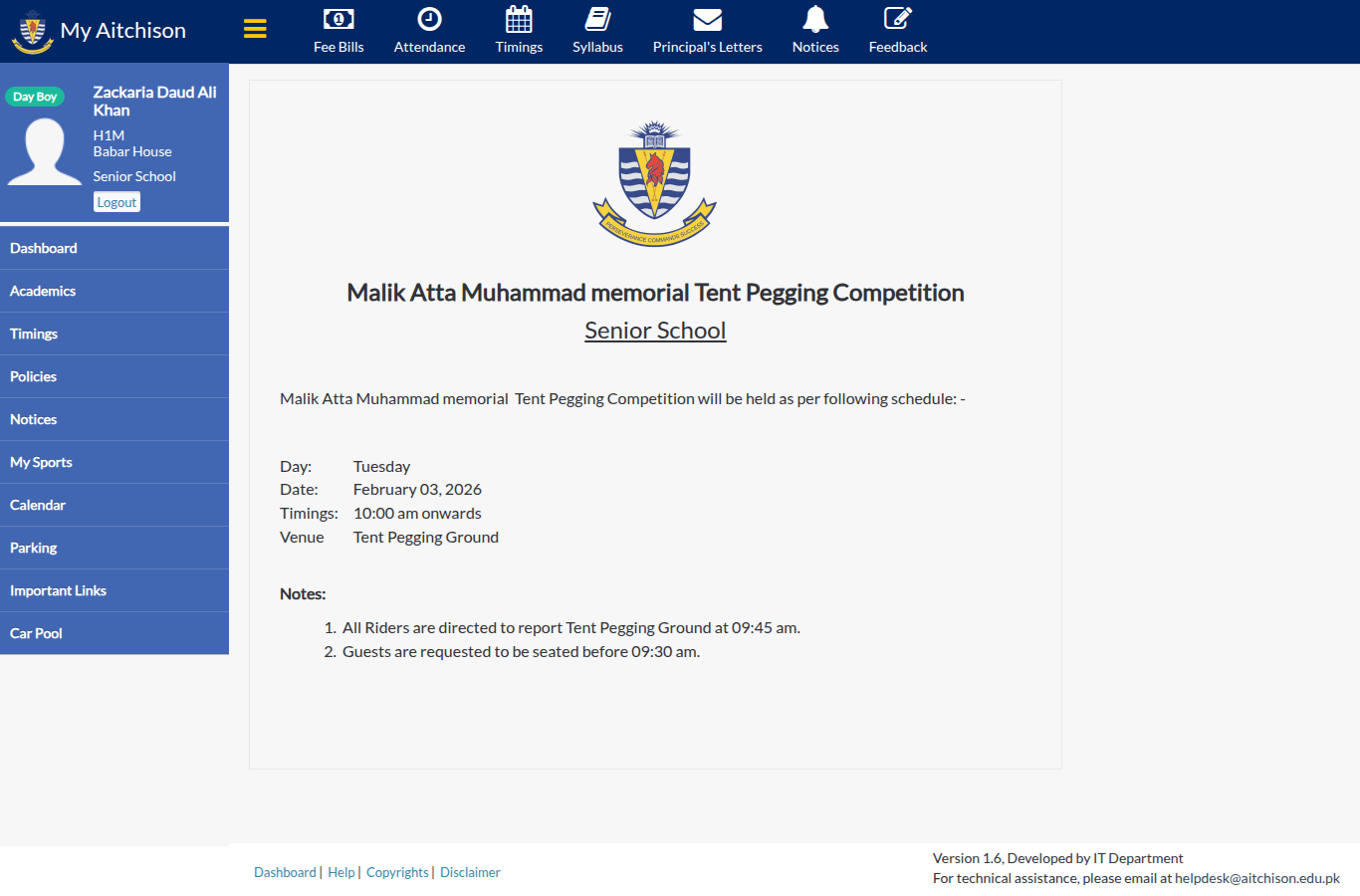 Snapshot of Malik Atta Muhammad memorial Tent Pegging Competition