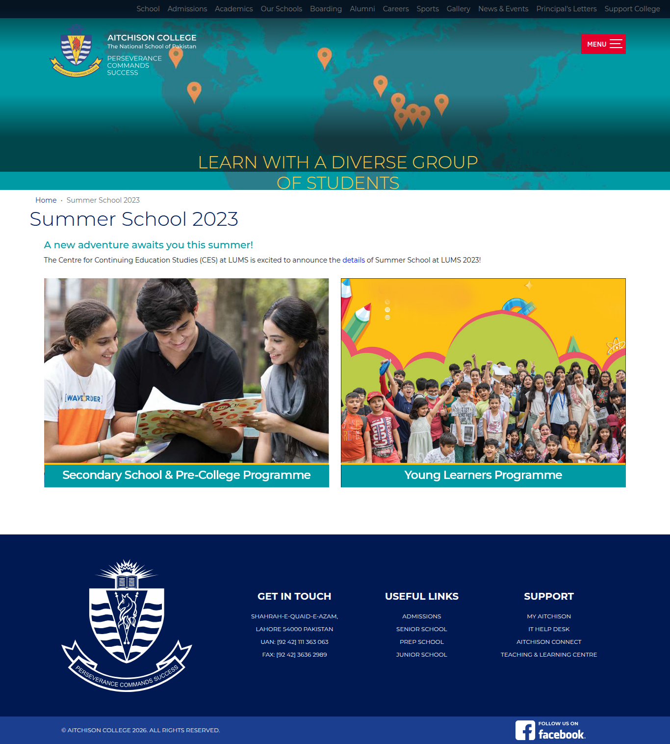 Snapshot of Summer School 2023