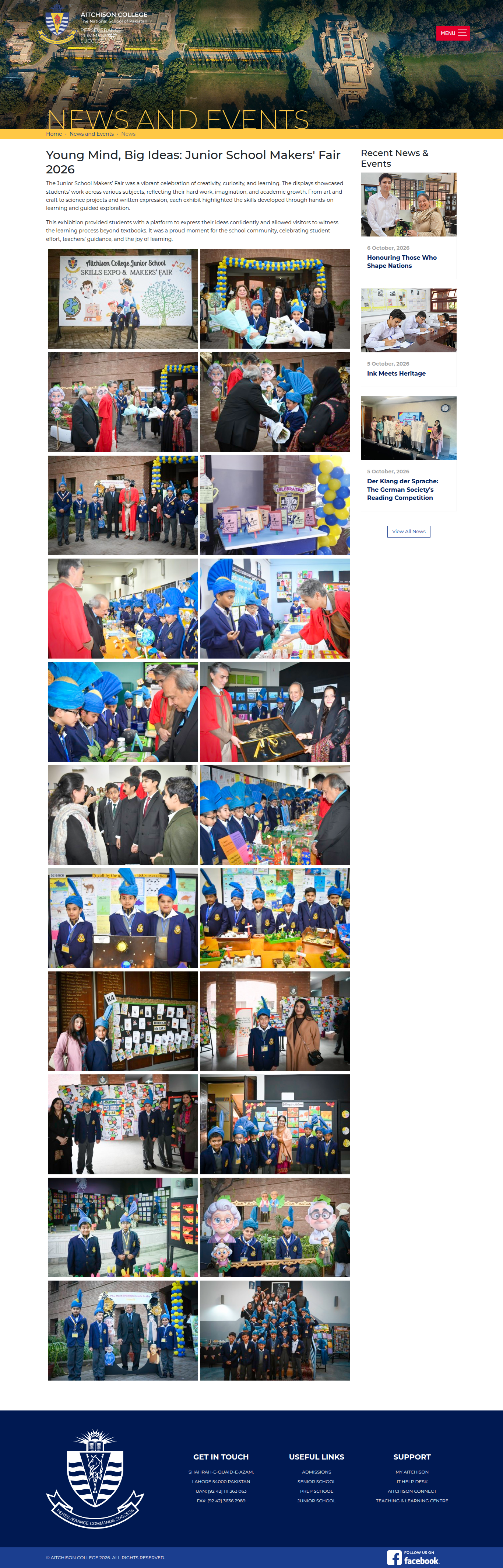 Snapshot of Young Mind, Big Ideas: Junior School Makers' Fair 2026