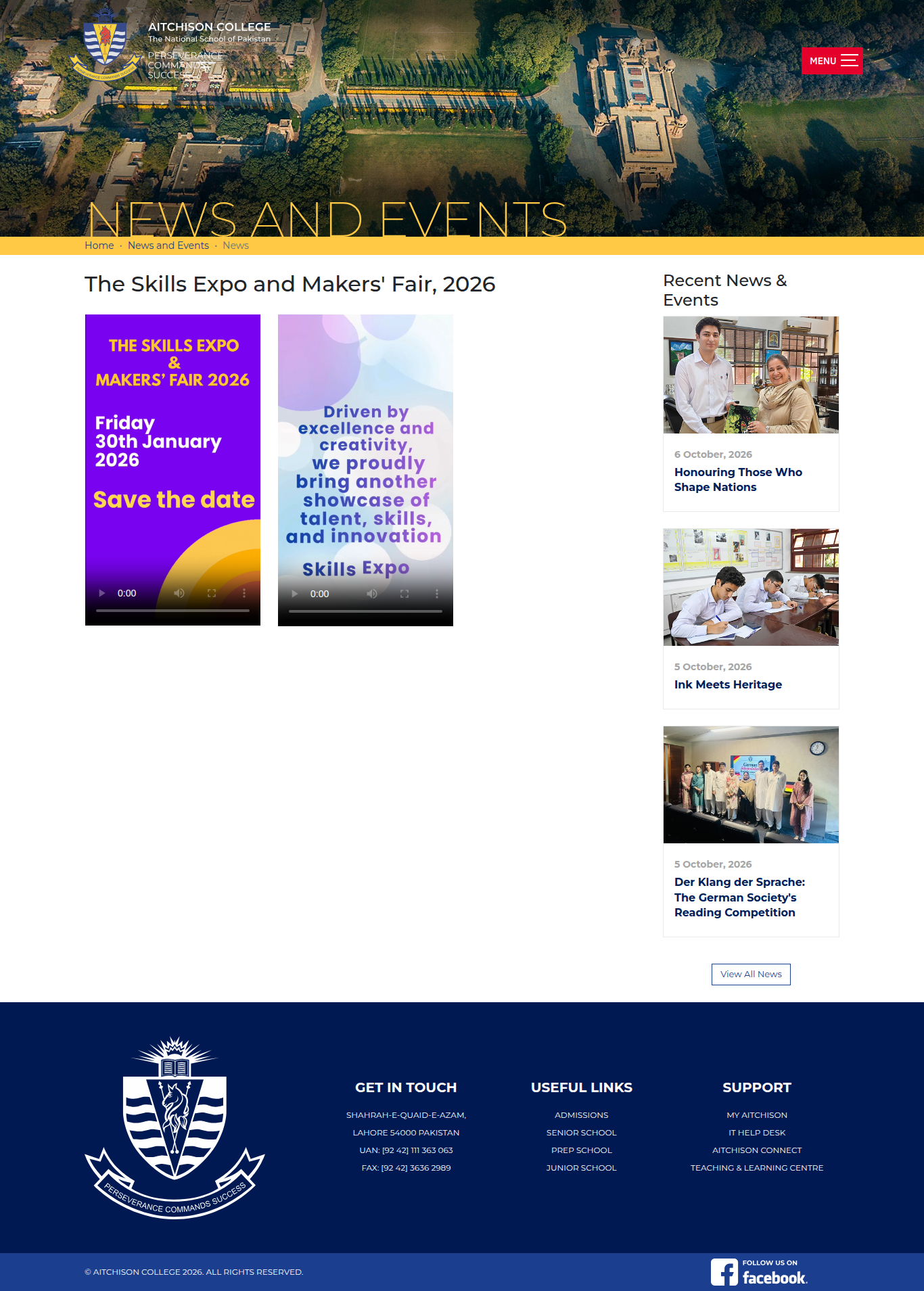 Snapshot of The Skills Expo and Makers' Fair, 2026