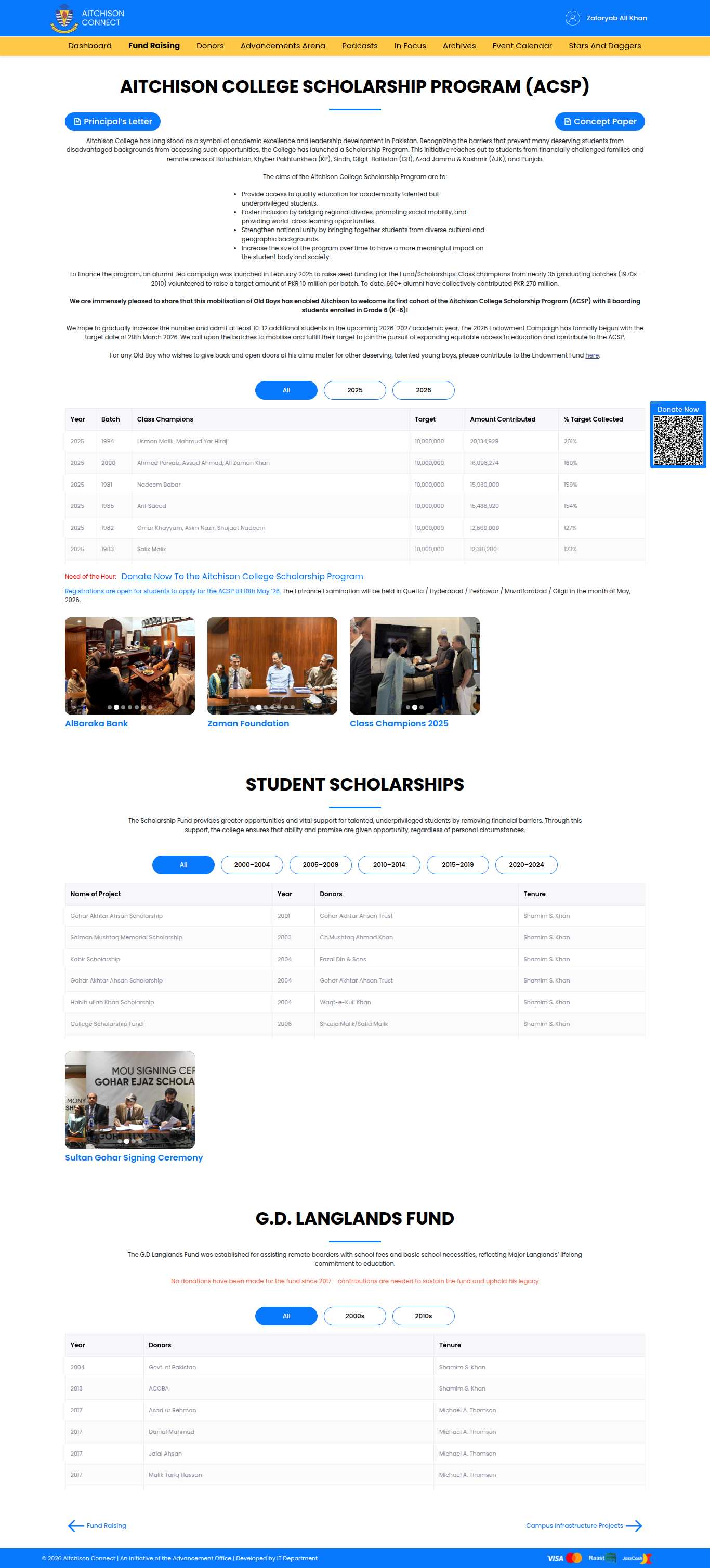 Snapshot of Student Scholarship | Aitchison Connect