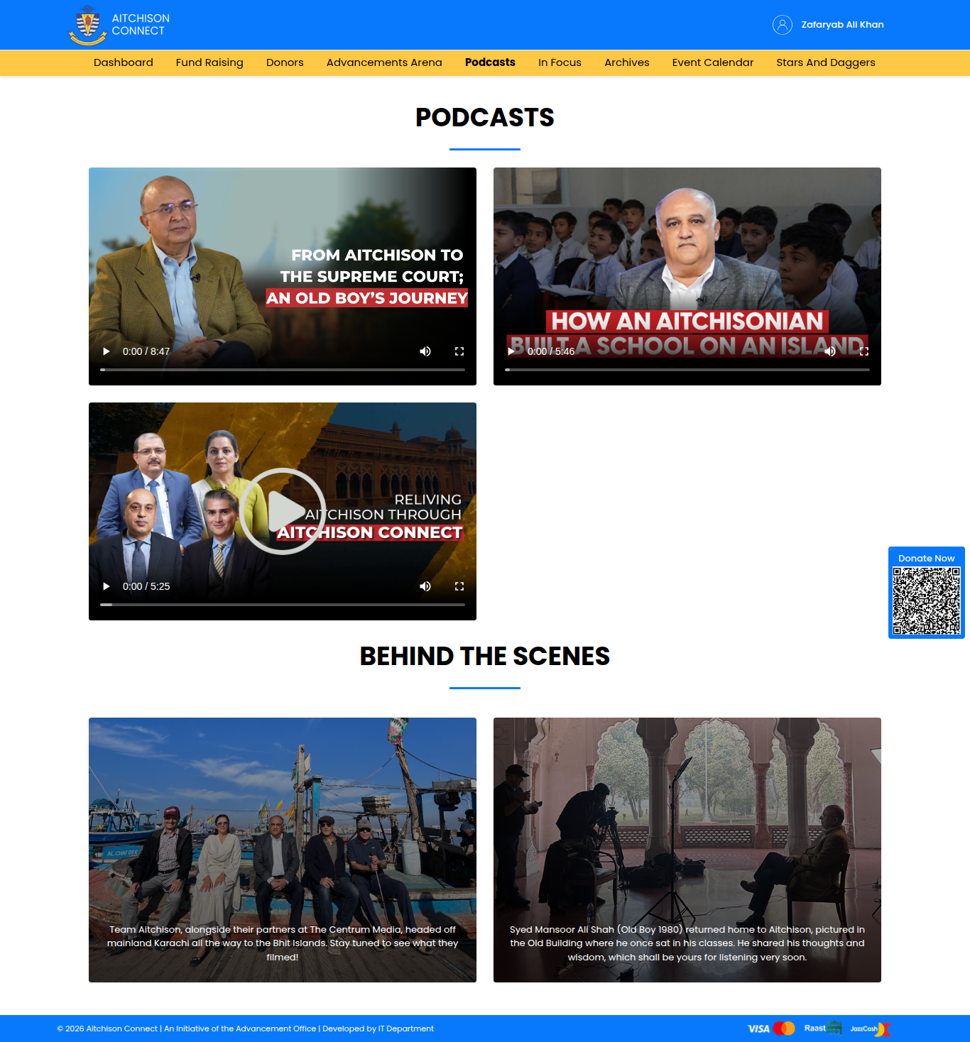 Snapshot of Podcasts | Aitchison Connect