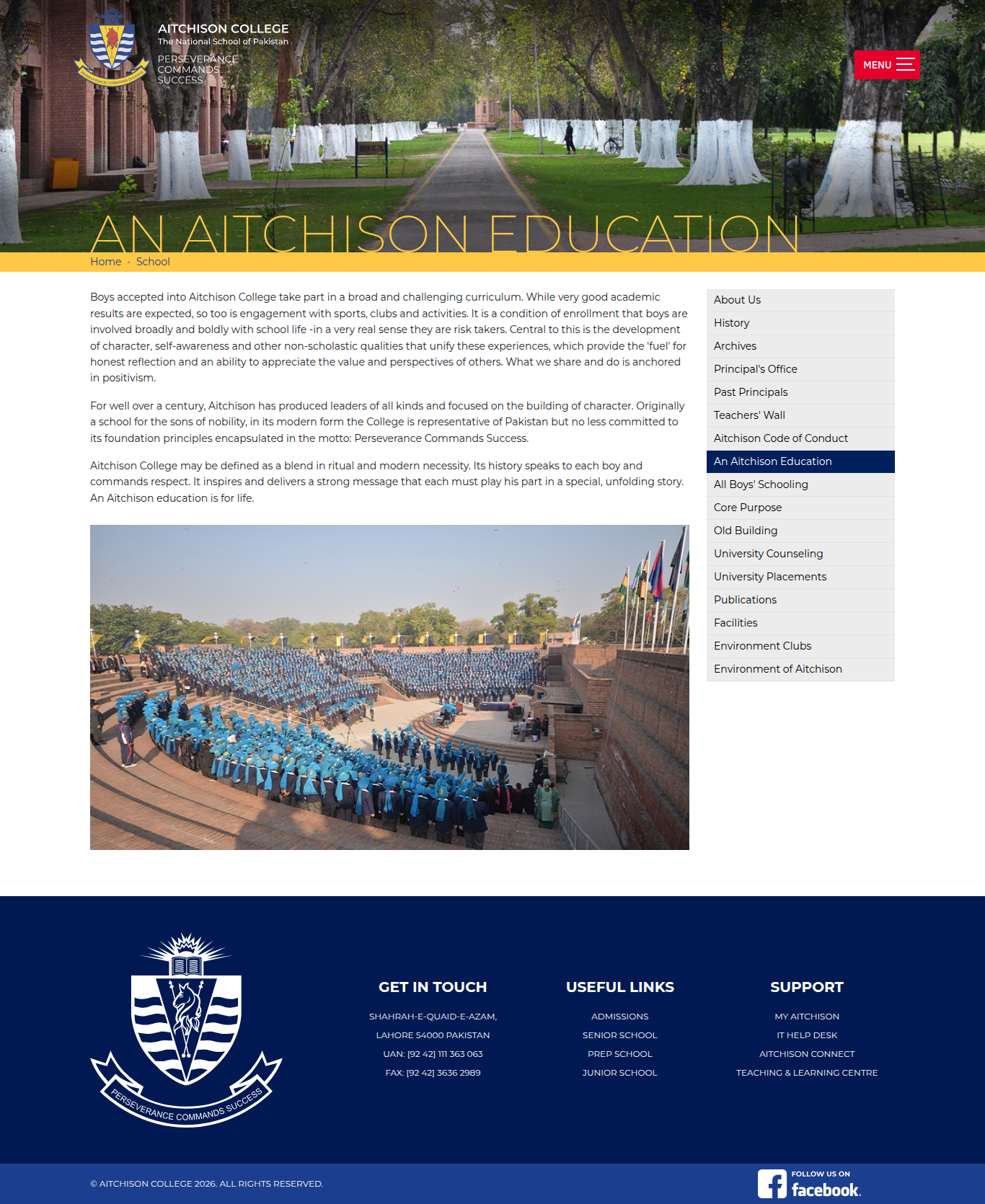 Snapshot of An Aitchison Education