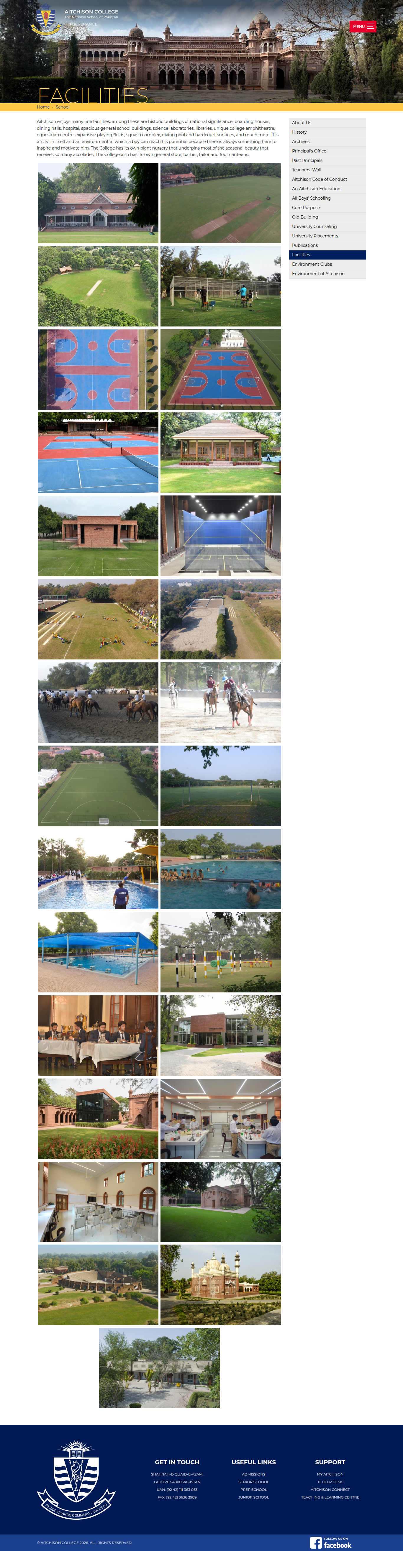 Snapshot of Facilities