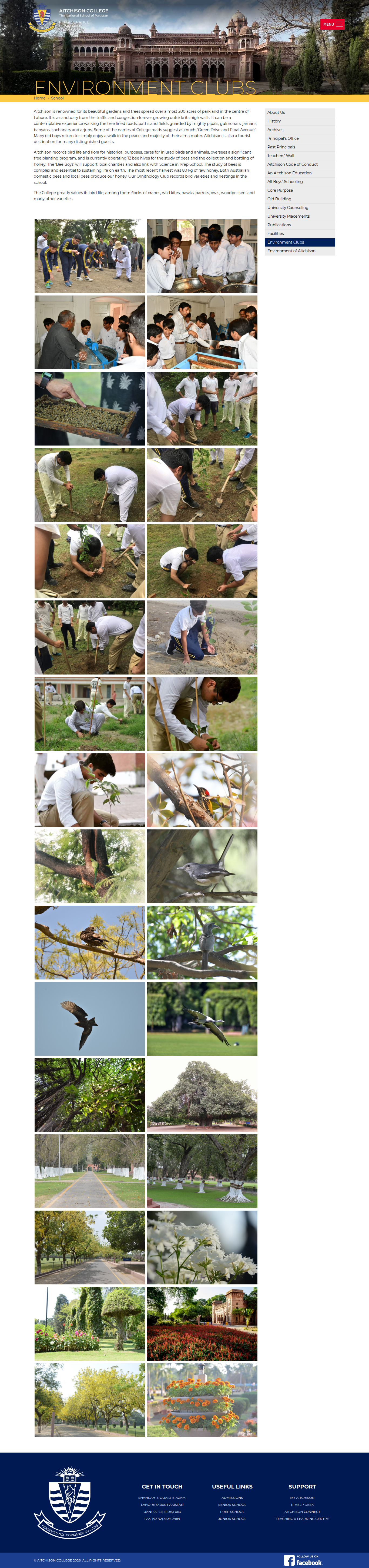 Snapshot of Environment Clubs