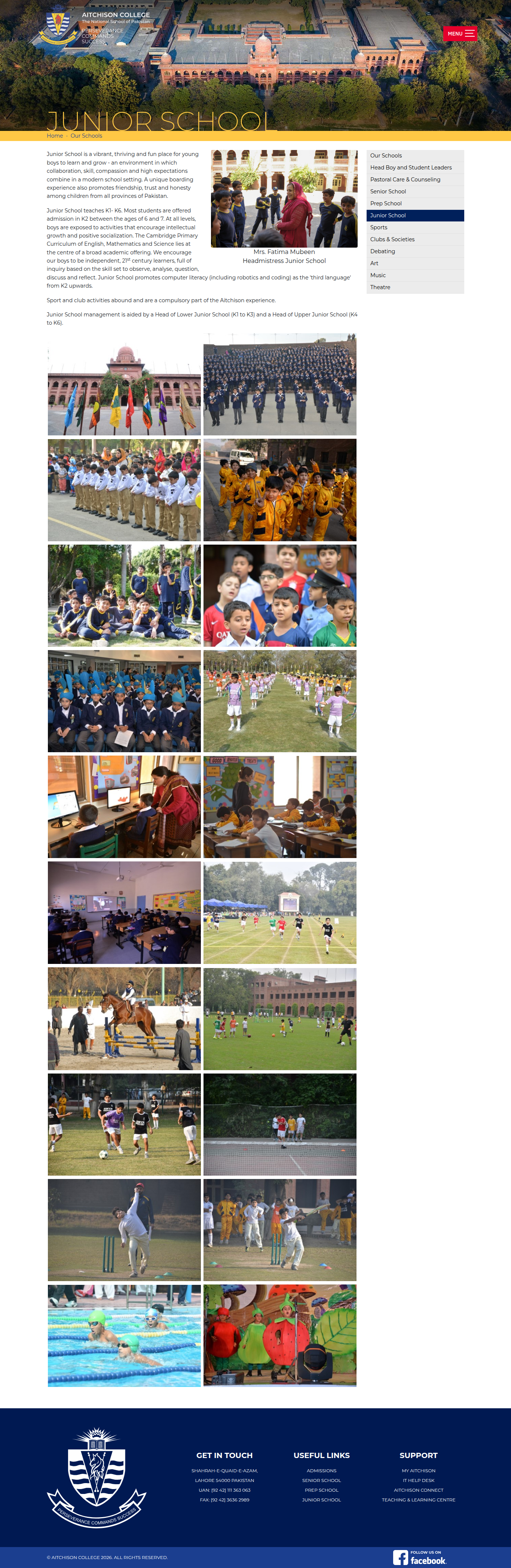 Snapshot of Junior School