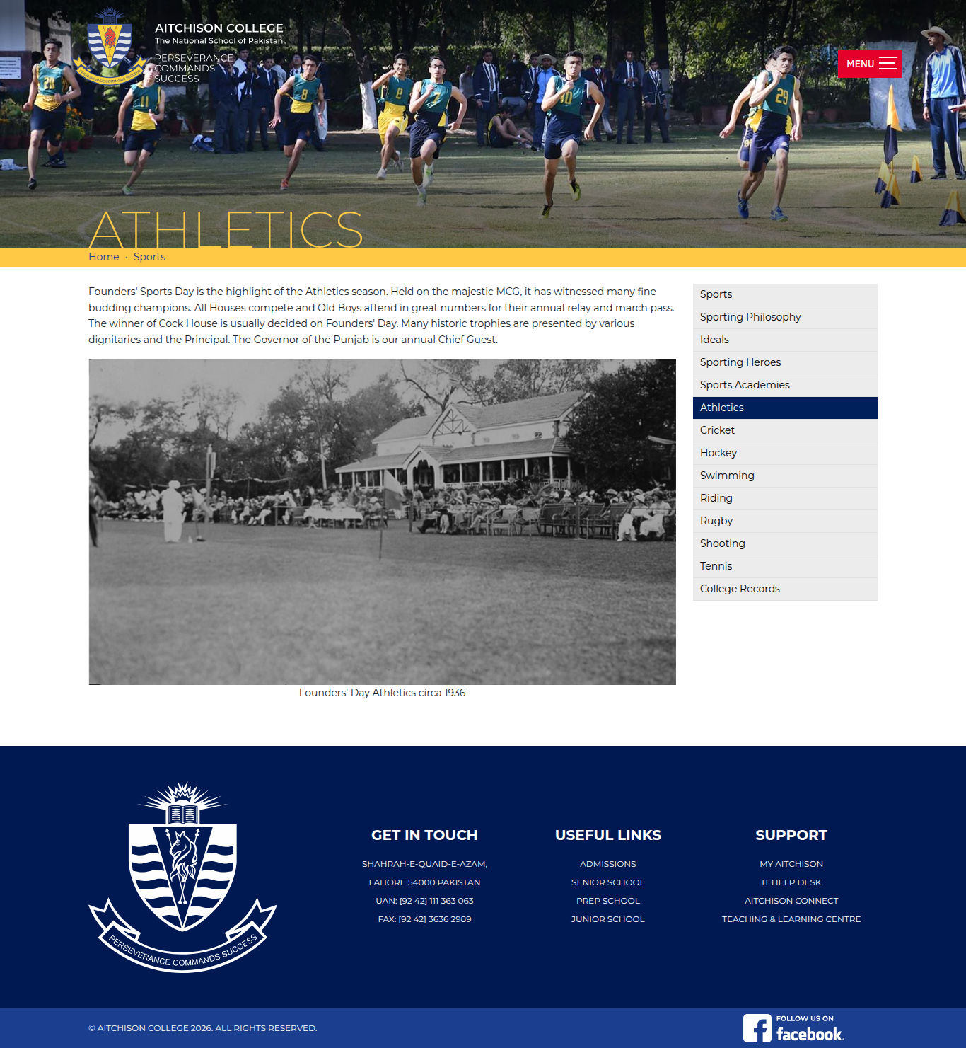 Snapshot of Athletics