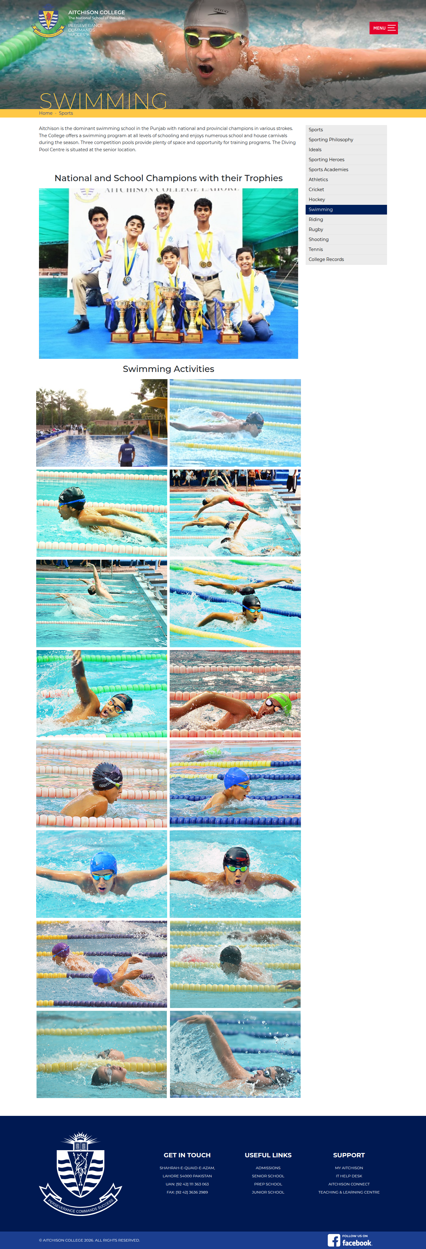 Snapshot of Swimming