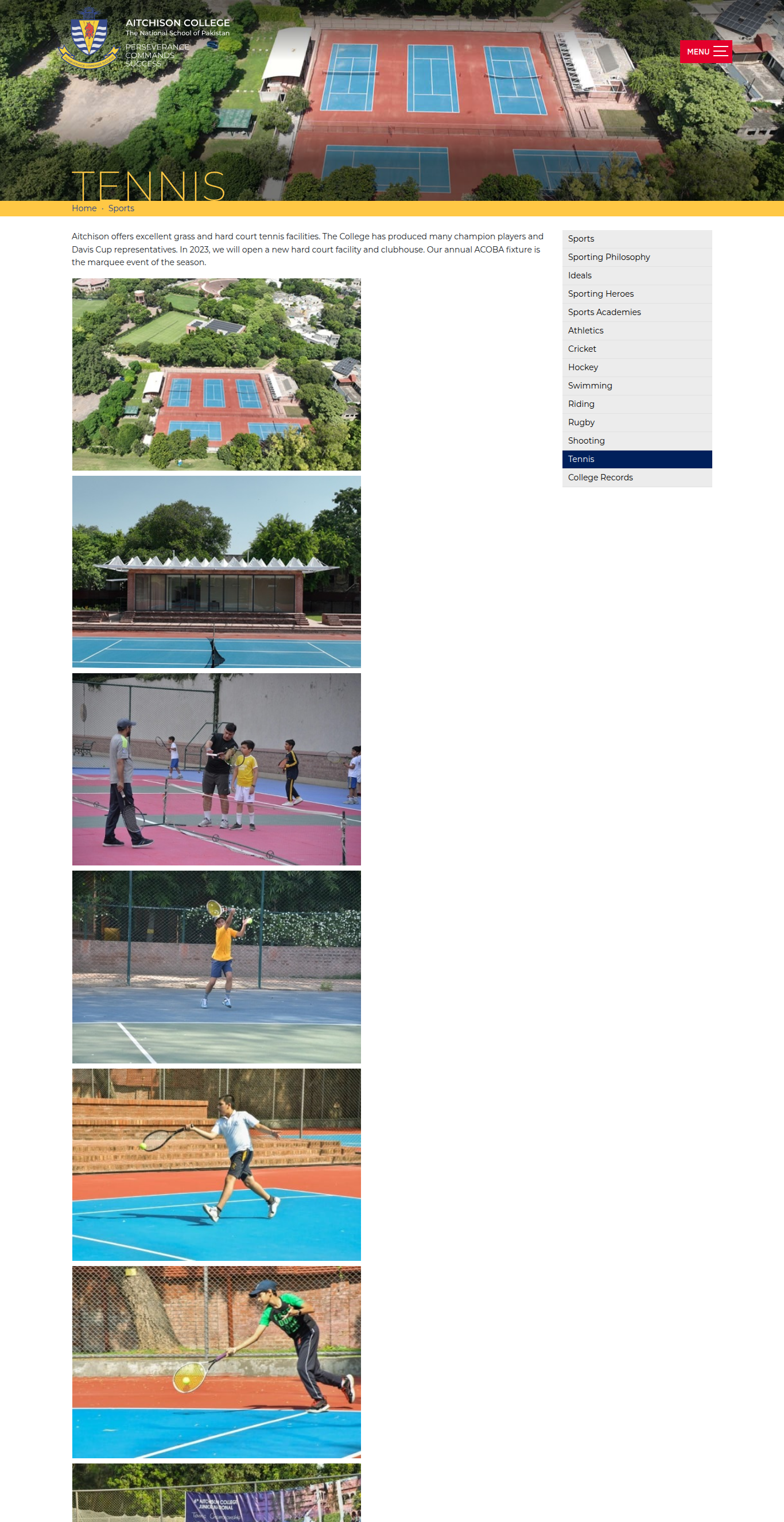 Snapshot of Tennis