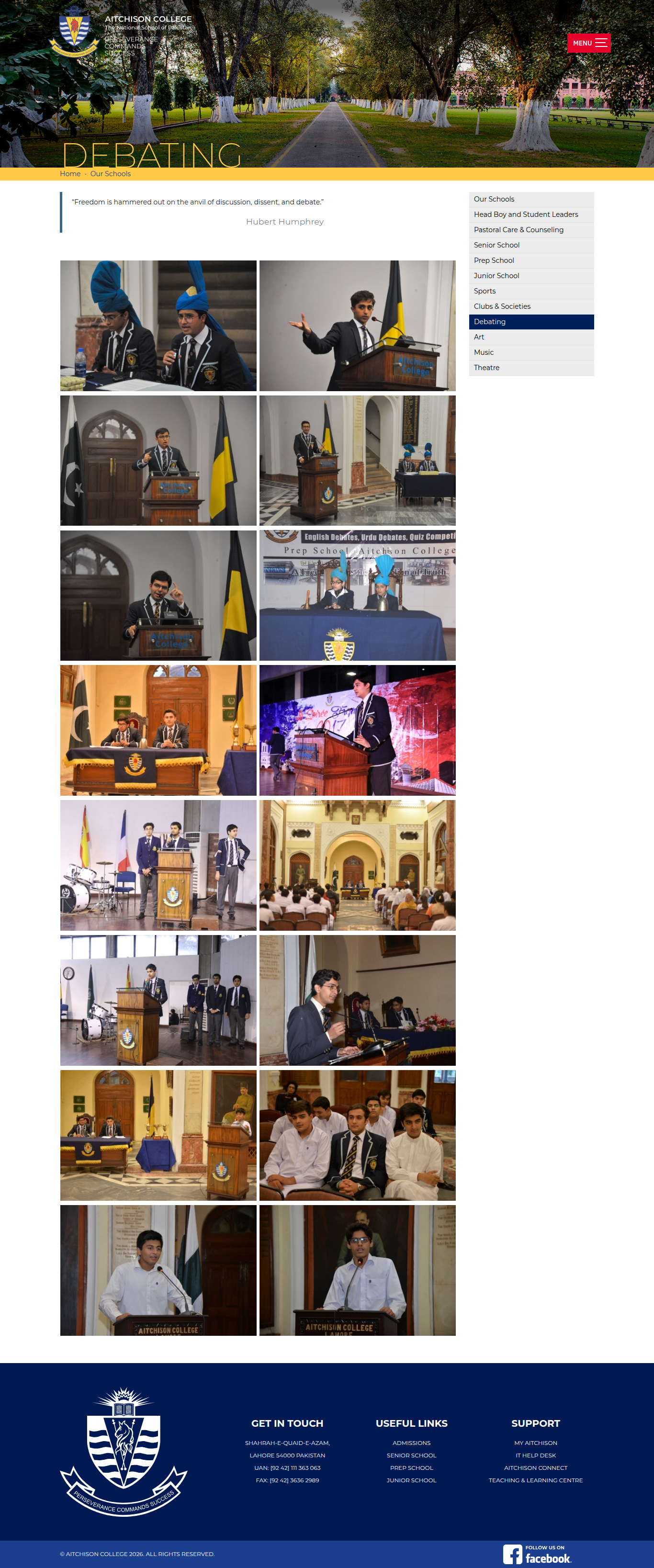 Snapshot of Debating