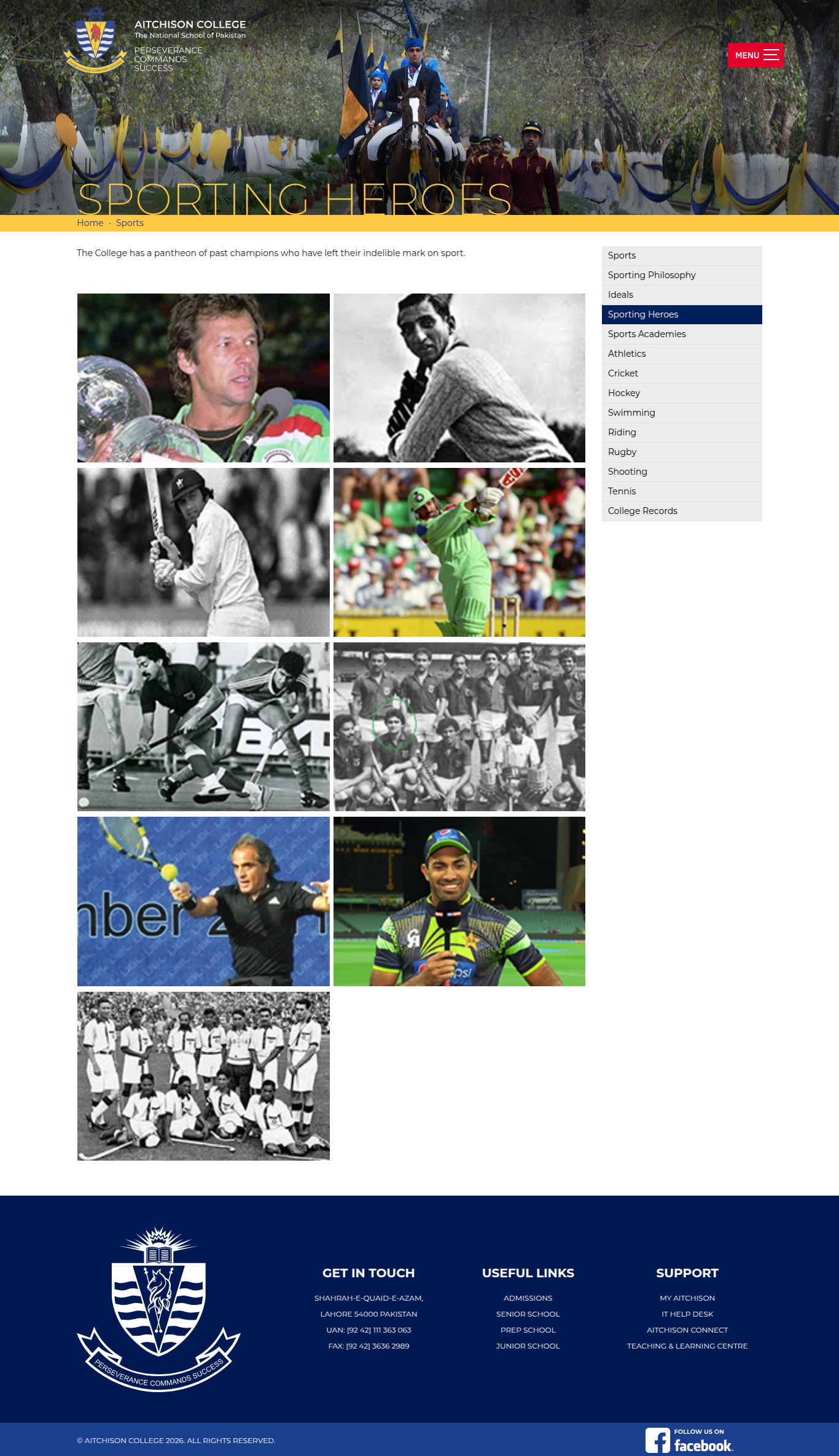 Snapshot of Sporting Heroes