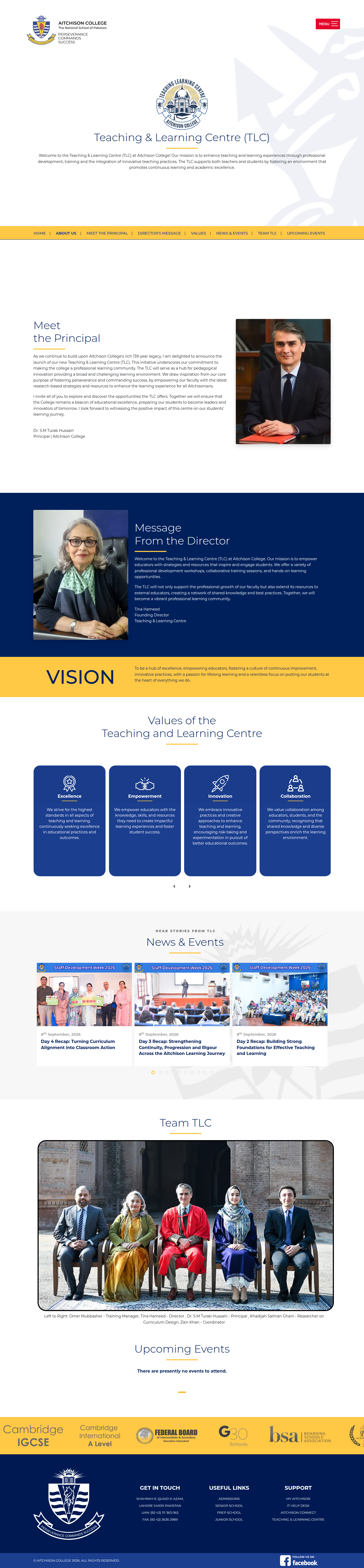 Snapshot of Teaching & Learning Centre (TLC)
