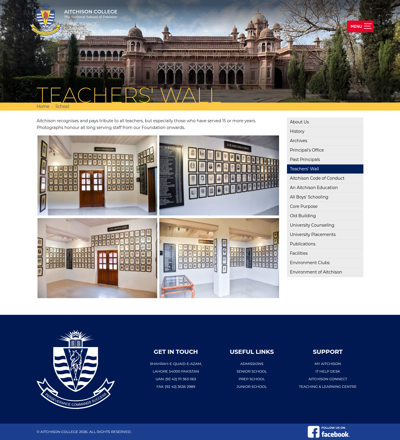 Snapshot of Teachers' Wall