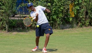 Aitchison Tennis hits off