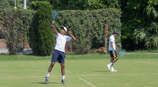 Aitchison Tennis hits off