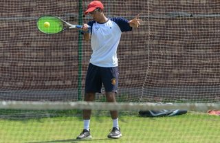 Aitchison Tennis hits off