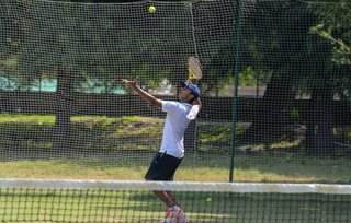 Aitchison Tennis hits off