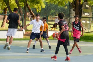 Aitchison Basketball gets underway on the Dawood Basketball Centre