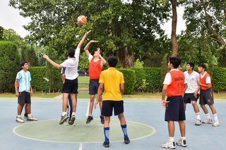 Basketball Practice Match -Senior School