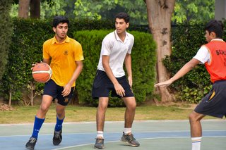 Basketball Practice Match -Senior School