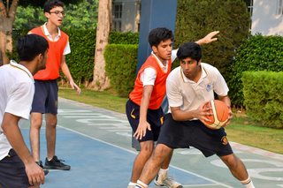 Basketball Practice Match -Senior School
