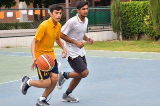 Basketball Practice Match -Senior School