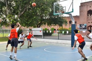Basketball Practice Match -Senior School