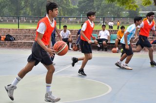 Basketball Practice Match -Senior School