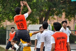Basketball Practice Match -Senior School