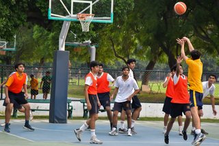 Basketball Practice Match -Senior School