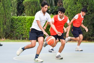 Basketball Practice Match -Senior School
