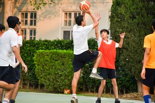 Basketball Practice Match -Senior School