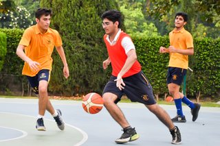 Basketball Practice Match -Senior School