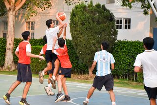 Basketball Practice Match -Senior School