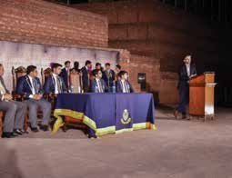 The chief guest, Dr Ammar Sarwar, addressed the delegates.
