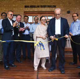 Inauguration of Mian Abdullah Rugby Pavilion by  Mr. Mian Abdullah & Mrs. Abdullah  on Saturday, 7th October, 2023.