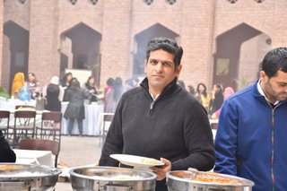 Prep School Staff Having Breakfast