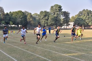 Senior 6th Aitchison Inter School Athletics Championship 100 M Shot Put Triple Jump 4x100 M Relay
