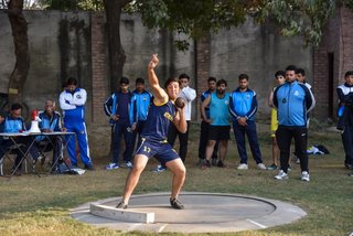 Senior 6th Aitchison Inter School Athletics Championship 100 M Shot Put Triple Jump 4x100 M Relay