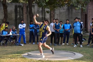 Senior 6th Aitchison Inter School Athletics Championship 100 M Shot Put Triple Jump 4x100 M Relay
