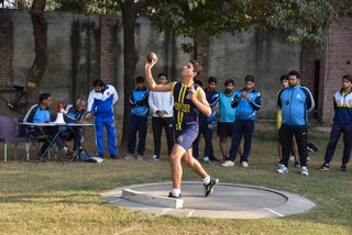 Senior 6th Aitchison Inter School Athletics Championship 100 M Shot Put Triple Jump 4x100 M Relay