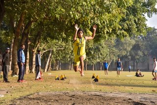 Senior 6th Aitchison Inter School Athletics Championship 100 M Shot Put Triple Jump 4x100 M Relay