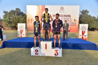 Senior 6th Aitchison Inter School Athletics Championship 100 M Shot Put Triple Jump 4x100 M Relay