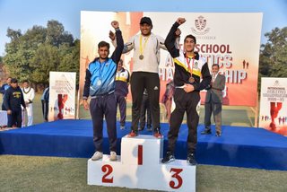 Senior 6th Aitchison Inter School Athletics Championship 100 M Shot Put Triple Jump 4x100 M Relay