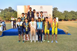 Senior 6th Aitchison Inter School Athletics Championship 100 M Shot Put Triple Jump 4x100 M Relay