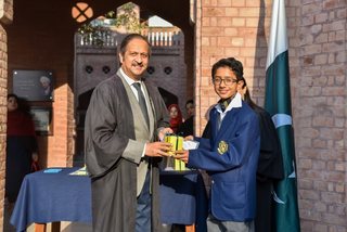 Prep Urdu and Mathematics Quiz Commutation Prizes in Morning Assembly