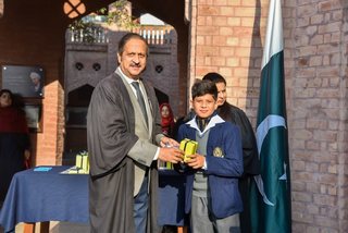 Prep Urdu and Mathematics Quiz Commutation Prizes in Morning Assembly