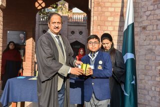 Prep Urdu and Mathematics Quiz Commutation Prizes in Morning Assembly