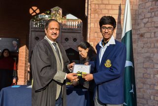 Prep Urdu and Mathematics Quiz Commutation Prizes in Morning Assembly